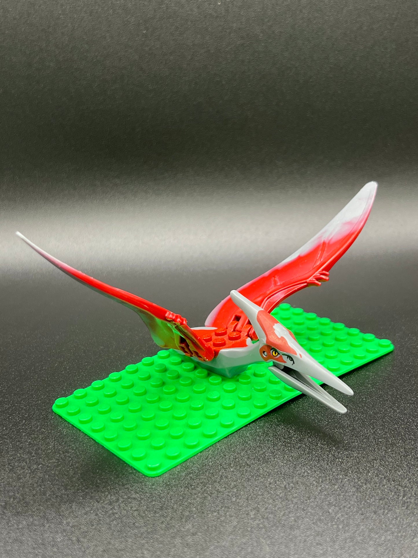 Red and Grey Pterodactyl Lego Mini Fig