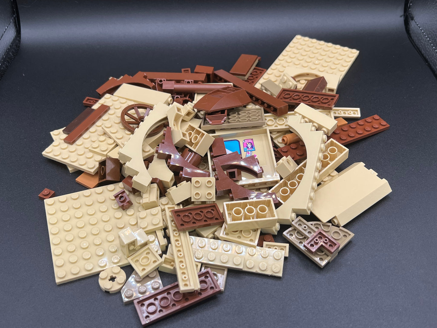 Brown/Tan Sorted Lego