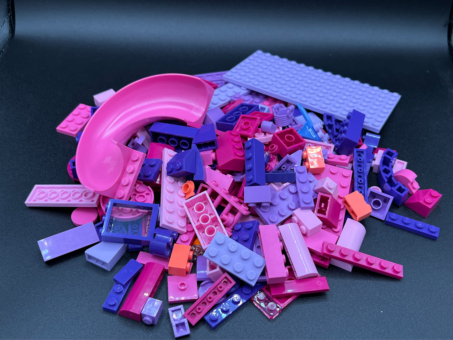 Sorted Lego, Pinks and Purples